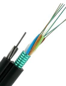 Fiber Optical Support Wires